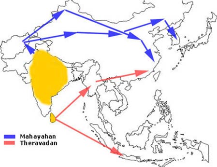 spread of bhikkhunis